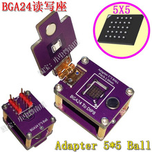 BGA24读写座 芯片烧录座测试 汽车 Adapter 5