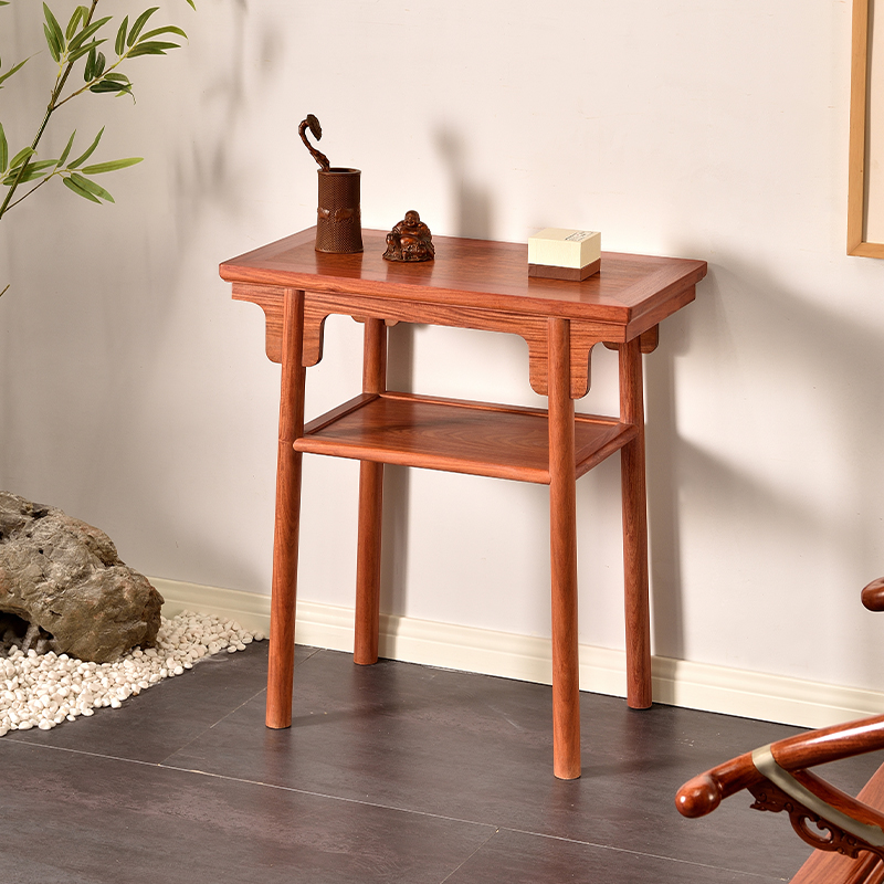 ly红木夹头榫条案大果紫檀缅甸花梨玄关桌供桌条案中式平头案