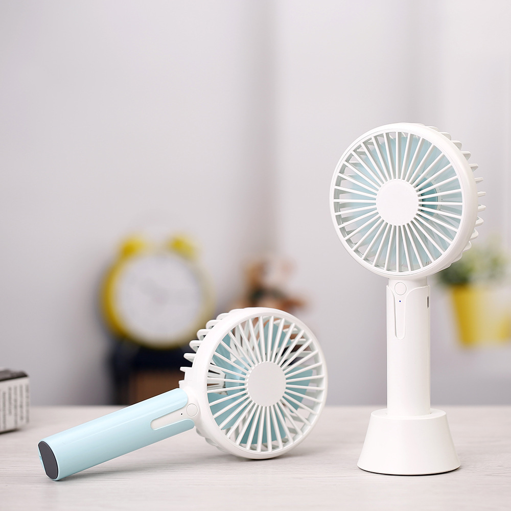 跨境热销手持小风扇便携式usb充电小风扇台式迷你桌面小风扇