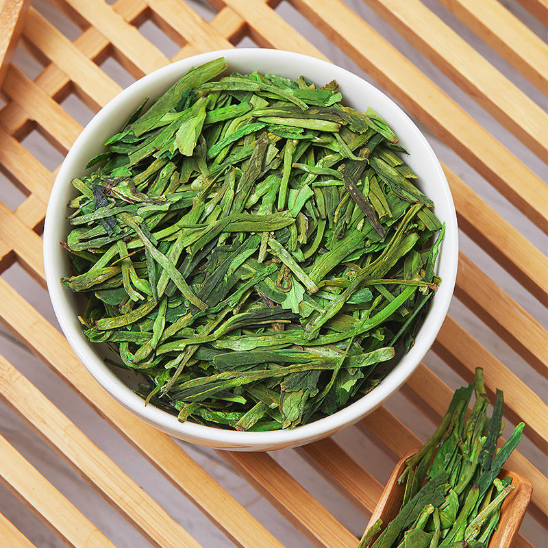 龙井茶2021新茶雨前高山茶叶浙江龙井绿茶茶叶浓香型特香