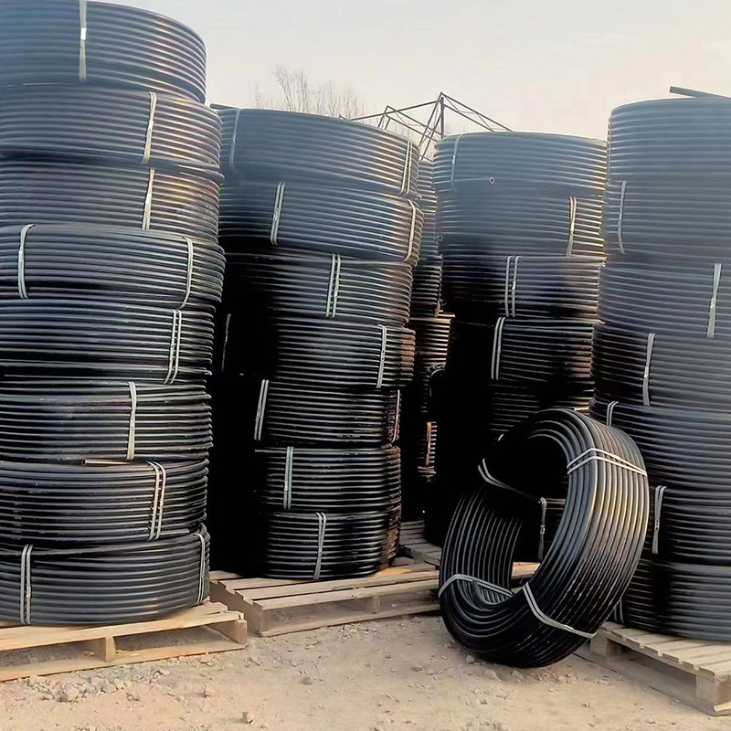 现货供应 pe硅芯管 高密度聚乙烯硅芯盘管 pe塑料光纤电缆护套管