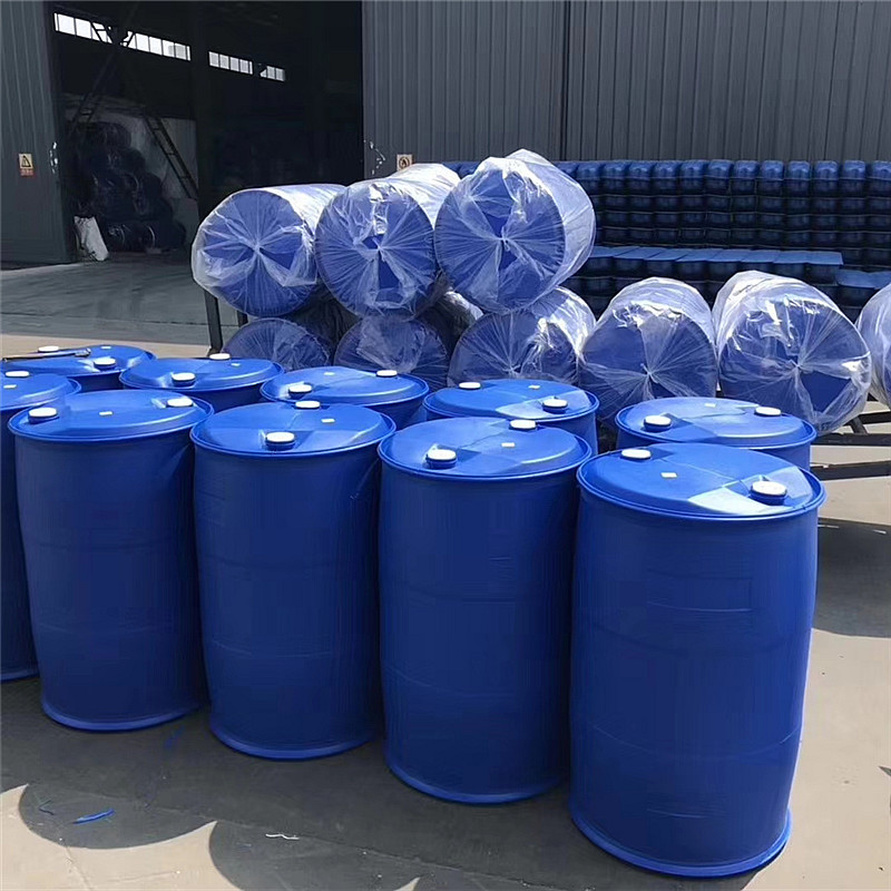 厂家直供200l化工塑料桶加厚密封铁箍桶耐酸碱法兰桶200升卡子桶