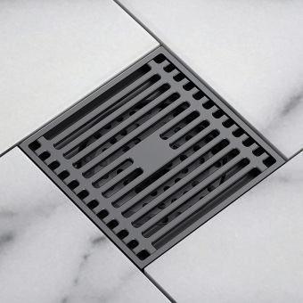 防臭地漏纯铜潜水淋浴房地漏艇卫生间防返水直排式大排量全铜地漏