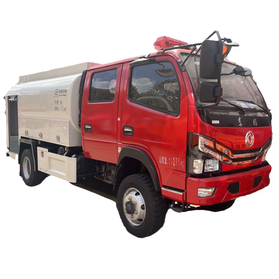 5吨四驱东风消防供水车 森林消防车 四驱消防车 多功能消防供水车