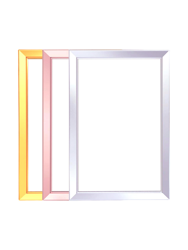 da4k铝合金广告边框宣传海报相框文化墙型材画框线条挂墙装裱定