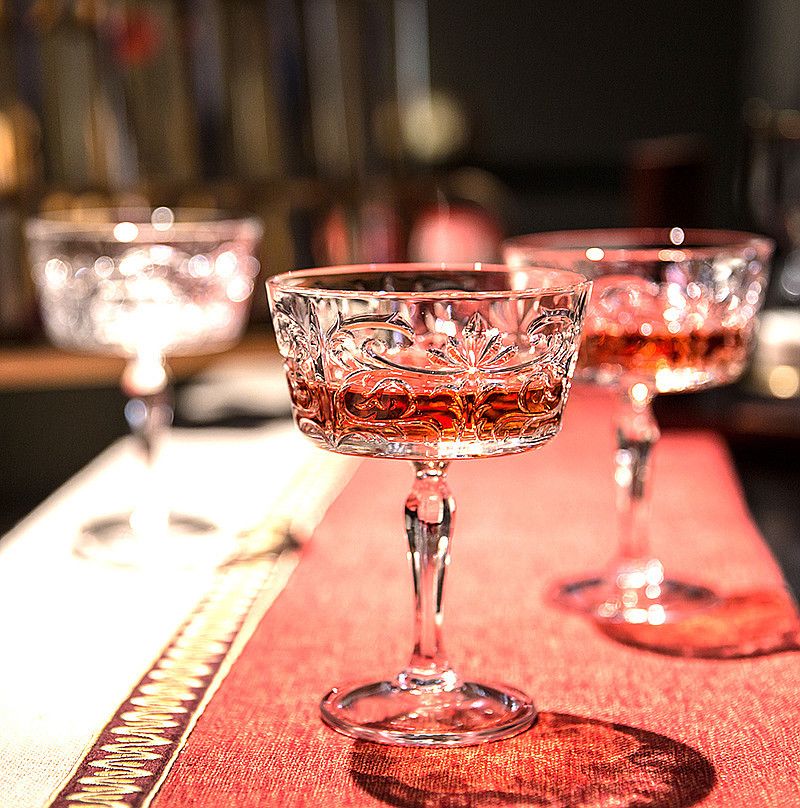 意大利进口rcr水晶玻璃香槟杯浅碟型创意1个杯宫廷风鸡尾酒杯酒杯