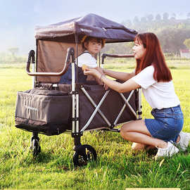 8成交2笔龙岩市户外小推车折叠营地车儿童拉货旅游露营车收纳钓鱼摆摊