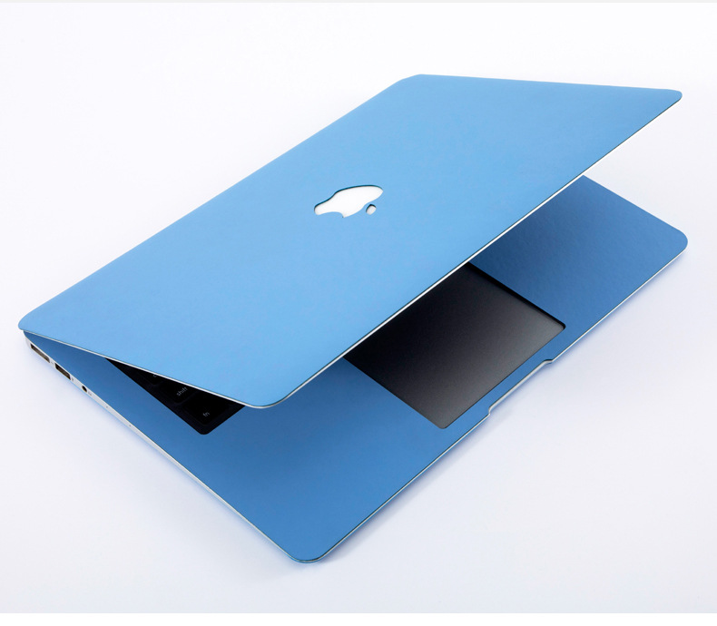 适用苹果电脑笔记本保护外壳膜 macbook液态纹机身贴纸贴膜厂家