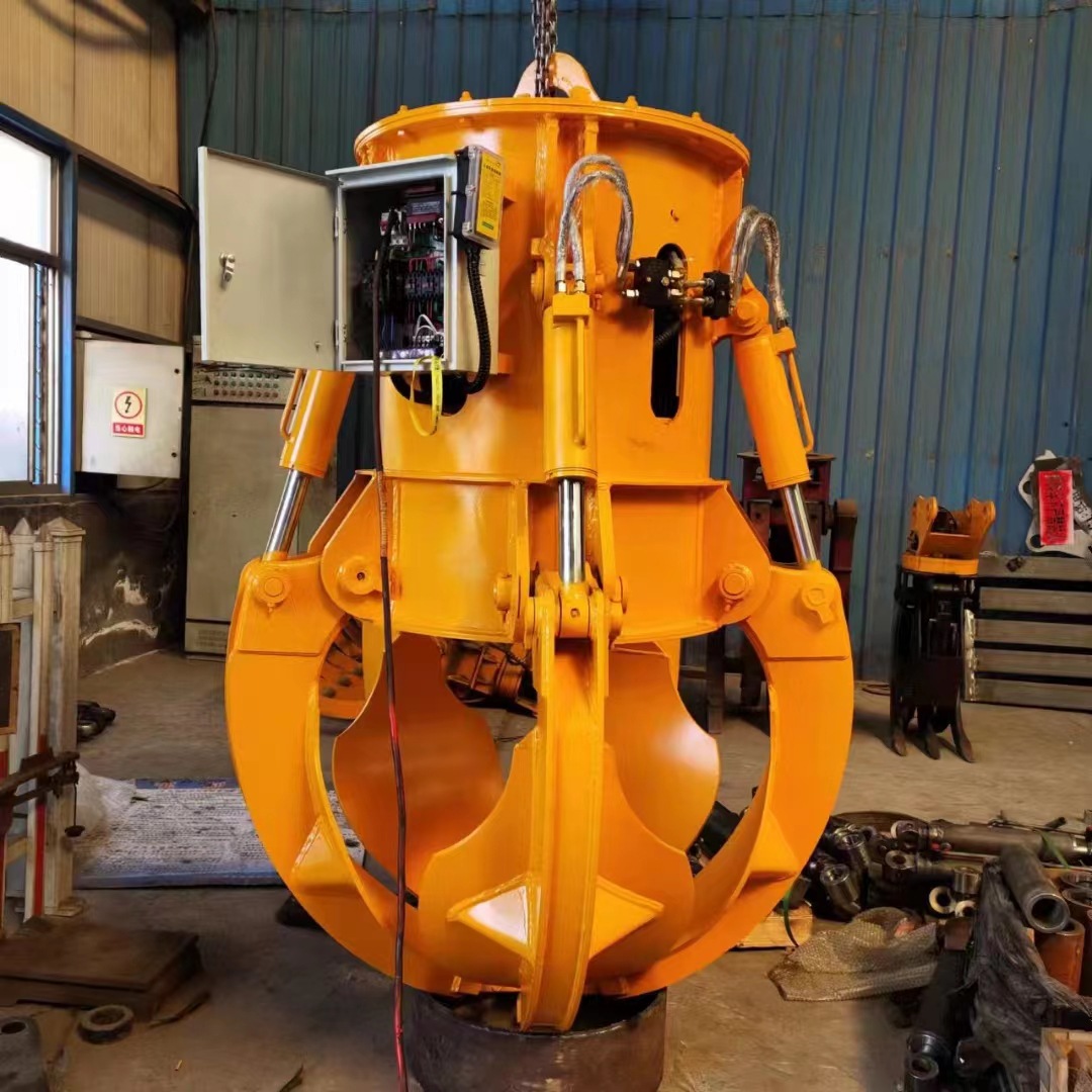 厂家批发起重机抓斗 垃圾站酿酒厂电动葫芦绳索液压抓斗不锈抓斗