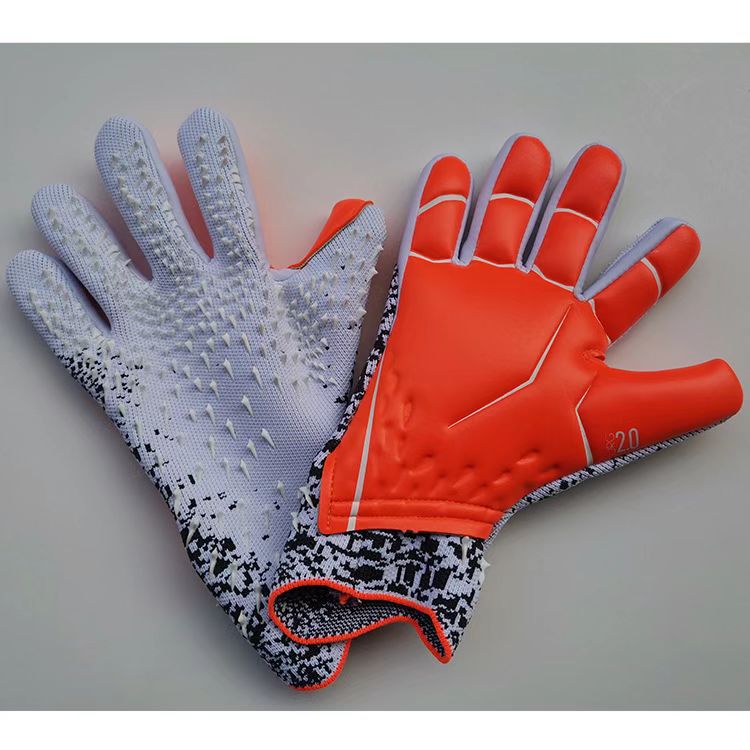 Factory in Stock Goalkeeper Football Gloves Adult Goalkeeper Falcon Competition Professional Non-Slip Children's Gantry Breathable