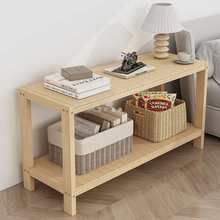 实木置物架落地多层整理架书架床头柜收纳架厨房卧室桌子木架鞋架