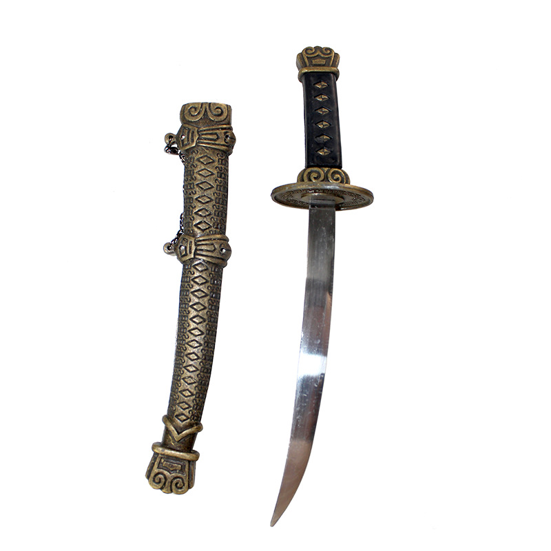 兵器模型锌合金秦始皇永乐剑中国古代名剑家居装饰未开刃金属刀剑