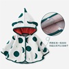 baby cloak spring and autumn Korean Edition Children's clothing Infants Cape 0-4 Hooded Shawl children princess Windbreak
