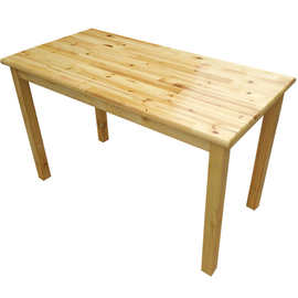 时尚餐桌吃饭桌饭桌长桌子长餐台方桌方台实木餐桌杉木桌