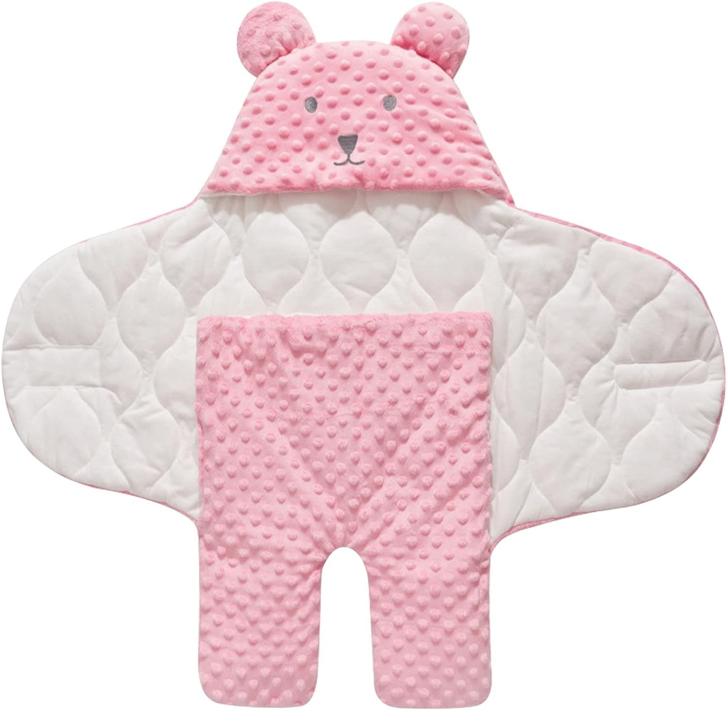 Baby's Newborn Autumn and Winter Thickened Newborn Swaddling Quilt Baby Sleeping Bag Anti-Startle Swaddling Baby Baby Products