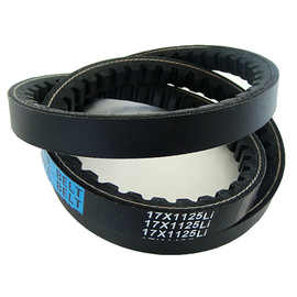 齿形三角带a型b型17x1125至13x1800带齿汽车传动带微耕机齿轮皮带