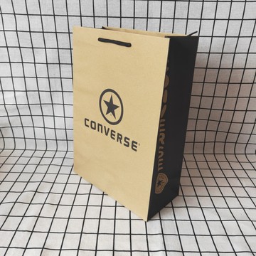 现货 匡威 converse 潮牌 大小牛皮纸袋手提袋鞋盒服装礼品购物袋