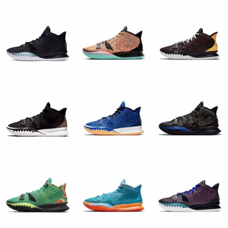 莆田纯原批发欧文7代篮球鞋跨境外贸高品质气垫实战靴耐磨运动鞋