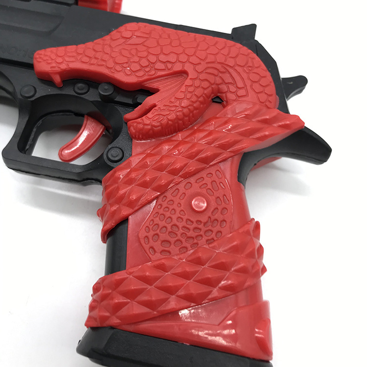 儿童玩具枪打皮弹枪 吃鸡游戏枪袋装吸盘小手枪礼品2元百货批发