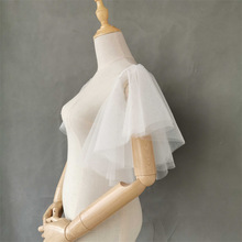 新娘遮胳膊礼服袖套假袖子洛丽塔服装配饰跨境外贸一件代发瑞士软