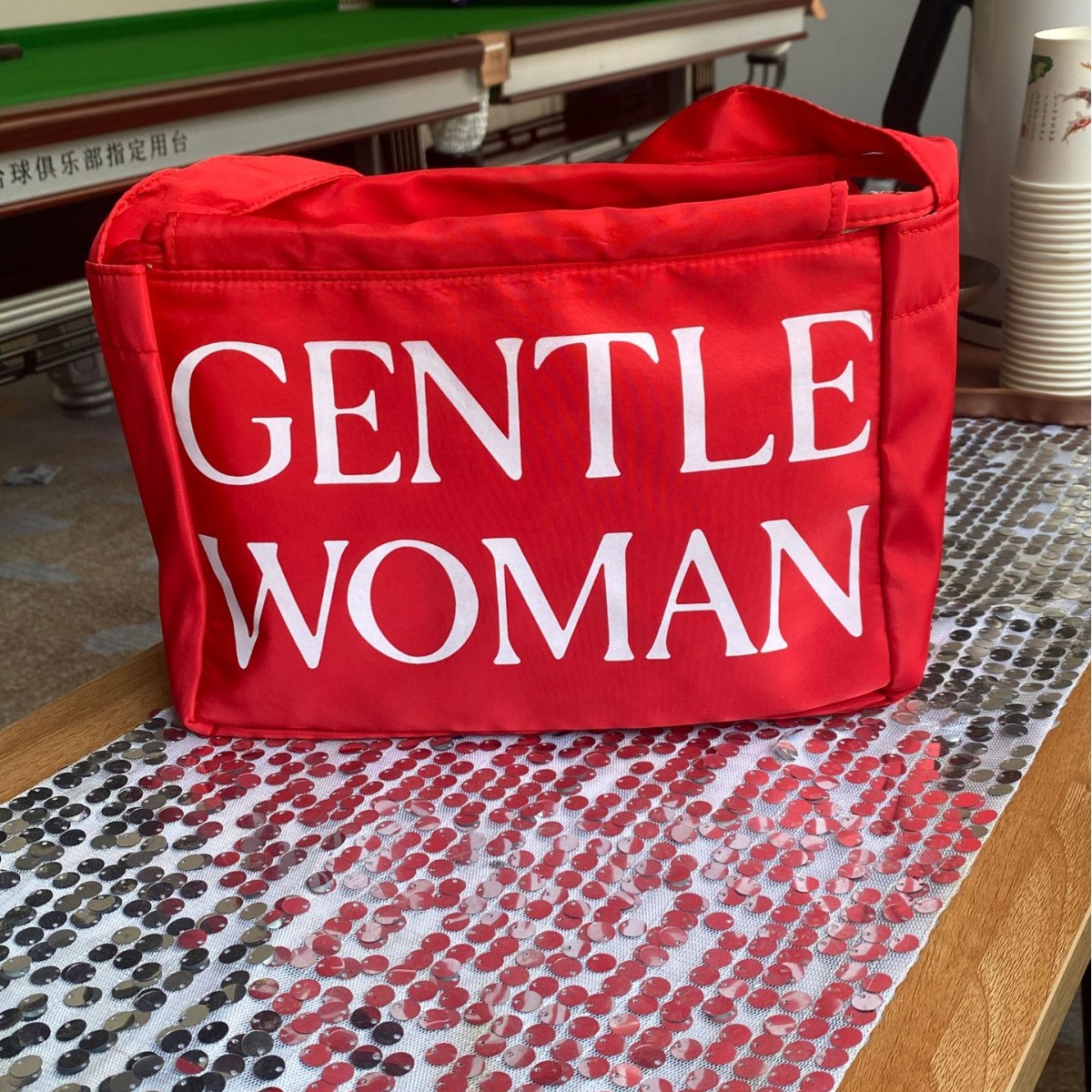 2024新款GentleWoman彩色饺子包少女清新云朵包休闲手提布包