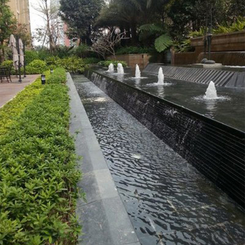 水池喷泉涌泉庭院流水水景观户外广场鱼池造景水循环系统喷水水景
