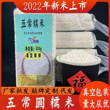 五常糯米新米5斤东北圆粒真空新鲜白江米包粽子米厂家批发代发