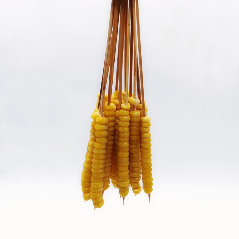 冷冻糯玉米粒小串手把苞米粒串铁板串油炸网红烧烤商用半成品食材