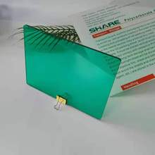 浙江耐冲击5mm绿色实心pc耐力板 绿色阻燃pc板 绿色透明pc板