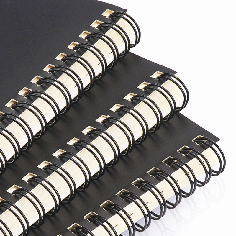 笔记本活页线圈宣传册装订铁线圈桌面台历铁圈活动双线圈yo圈