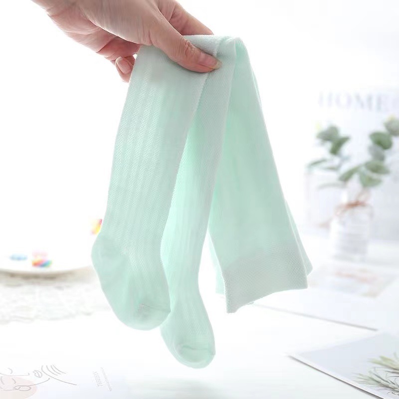 Children's Pantyhose Summer Ultra-Thin Big Bottom Baby Panty-Hose Cotton Girl Baby Leggings Mesh Stockings