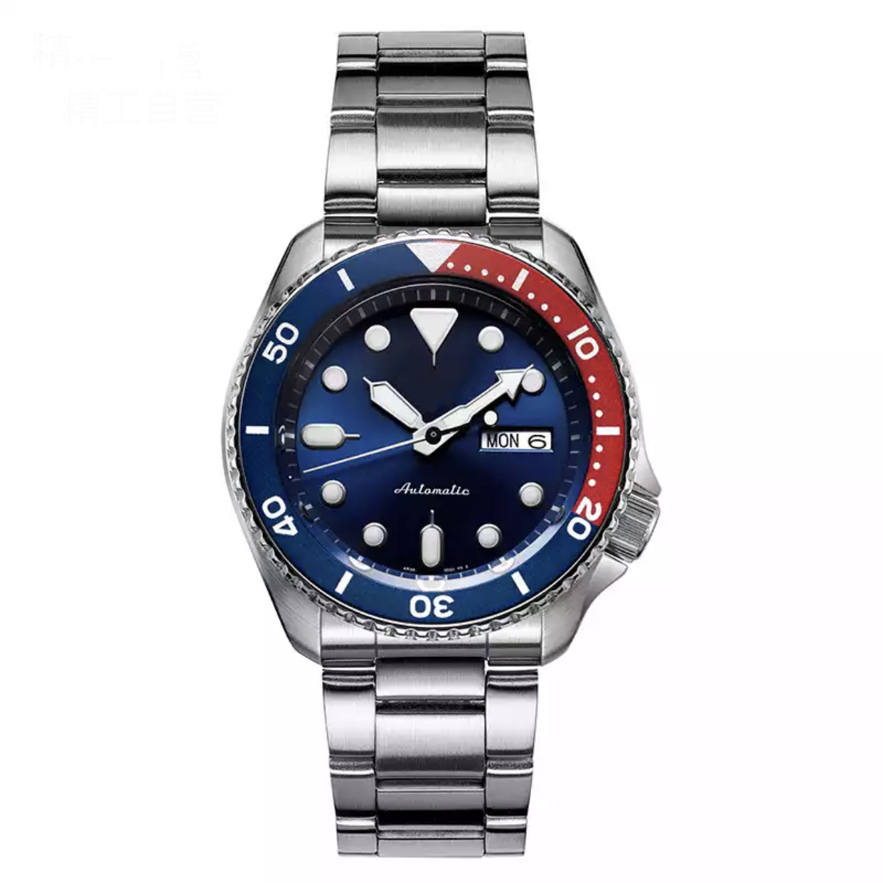 2021 round Ordinary Casual Spiral Watch Crown Single Folding Buckle Business Casual Quartz Men's Pointer Watch