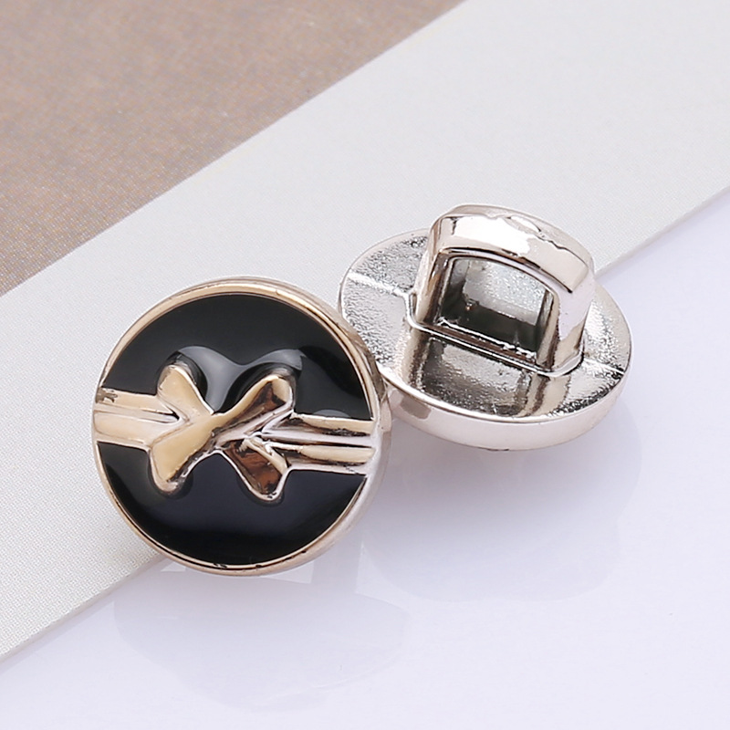 Plastic Plating Cufflink Pearl Button Classic Style High Leg Hand Sewing Button Sweater Shirt Accessories Button