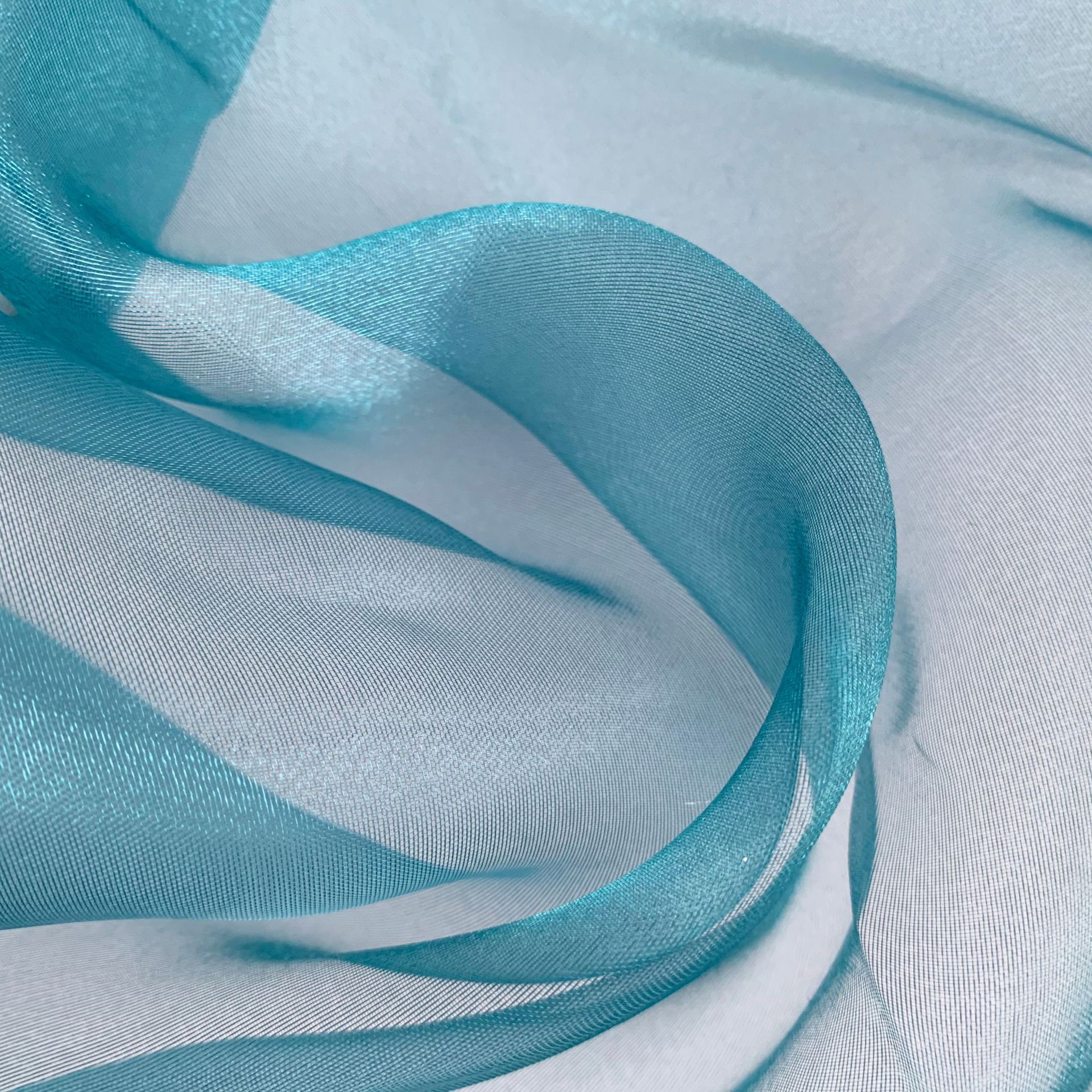 全曲2080 5080欧根纱 彩云纱 玻璃纱 仿真丝面料 女装童裙面料