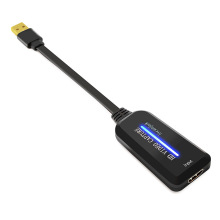 新款4K高清HDMI转USB视频采集卡USB2.0电脑游戏直播录制线长0.2米