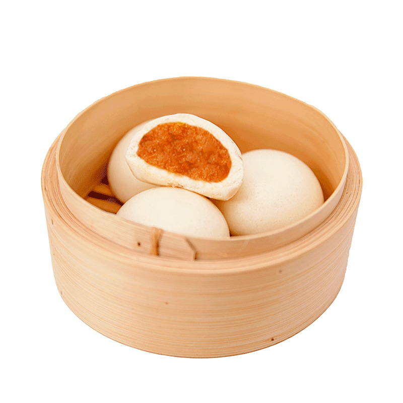 莲茸包 速冻 食品 莲蓉包 港式 点心 早餐 半成品 9枚*360克*24包