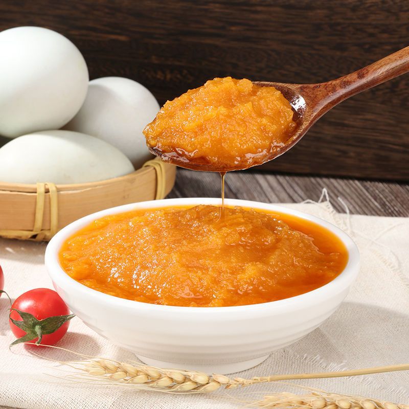 海鸭咸蛋黄酱即食沙拉酱广西北海咸鸭蛋黄酱牛油拌饭拌面酱