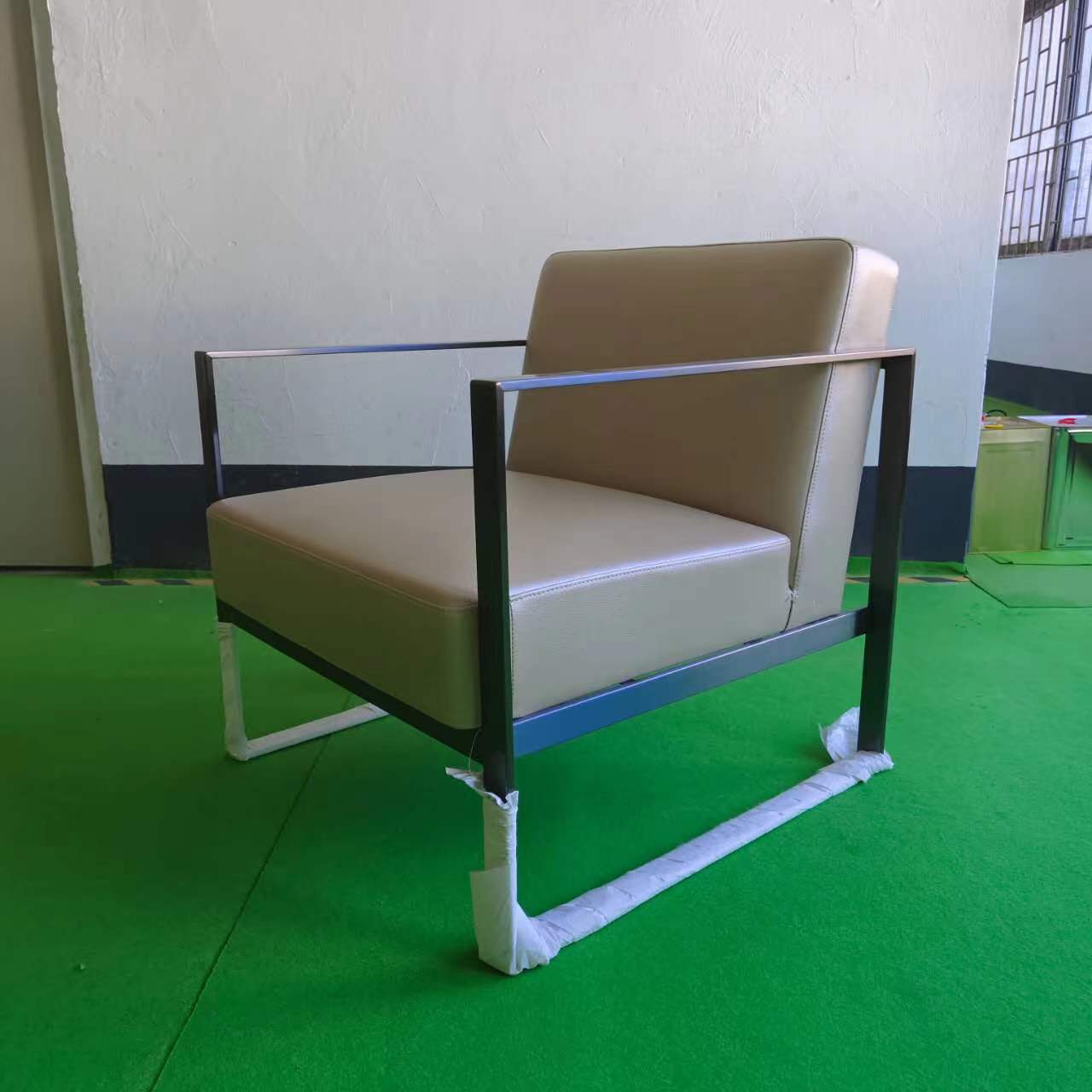 会所不锈钢沙发