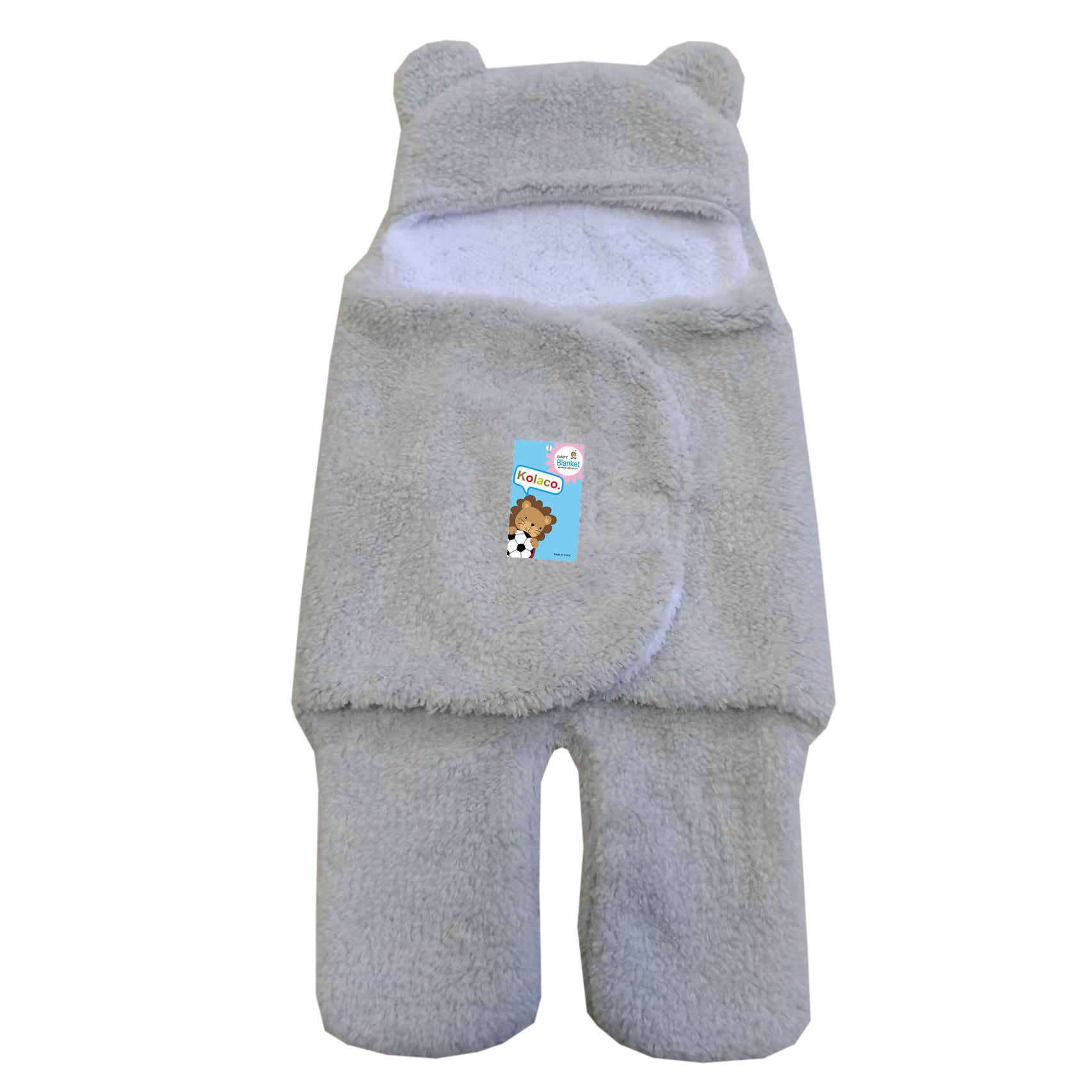 Newborn Anti-Startle Swaddling Baby Four Seasons Lambswool Quilt Thickened Quilted Sleeping Bag Baby Cartoon Baby‘s Blanket Towel