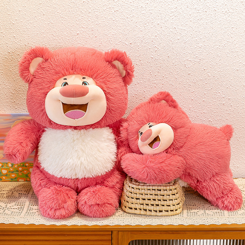 卡通哈哈熊毛绒玩具及软大号布娃娃抓机玩偶兑换礼物地推外贸公仔
