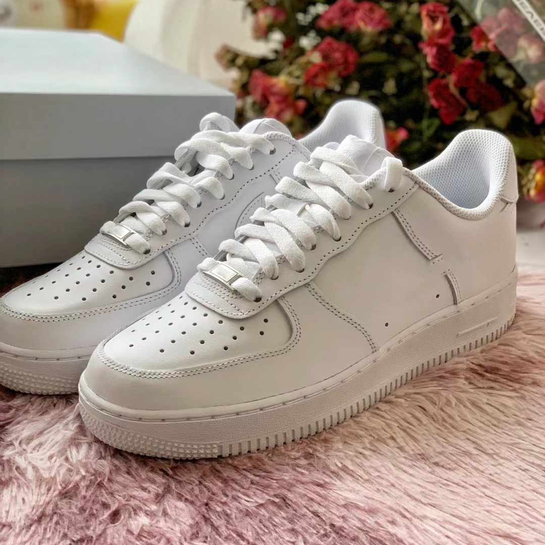 高版本空军一号板鞋莆田鞋高版本全掌气垫运动鞋aj低帮休闲运动鞋