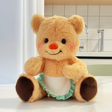黄油小熊毛绒玩具跨境新品熊熊公仔关节可动棕熊娃娃儿童陪伴玩偶