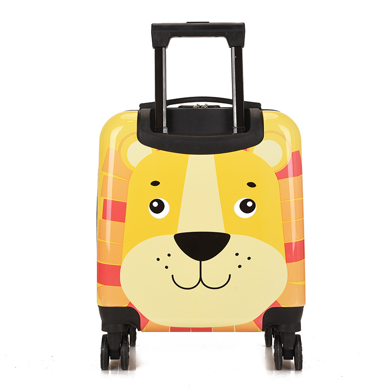 Children's Trolley Case Factory Wholesale 18-Inch Cute Cartoon Luggage Small Animal Student Suitcase Printable Logo