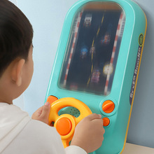 儿童模拟赛车小游戏智力开发玩具男女孩小型家用游艺机玩具礼物