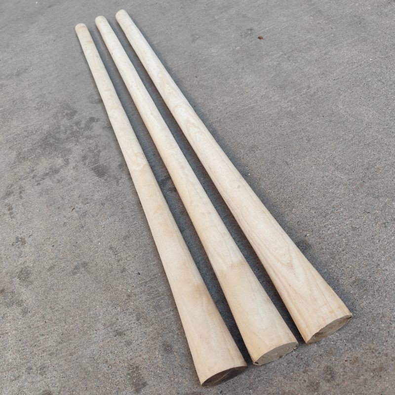 硬木洋镐把军镐洋镐专用木杆农用工兵挖土镐头手柄十字镐配件木柄