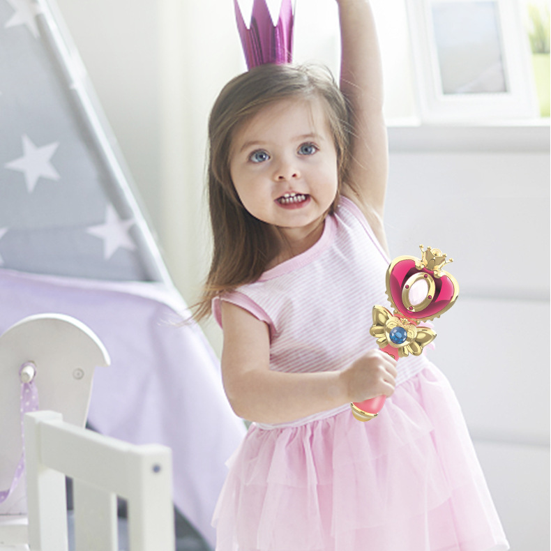 仙女魔法棒儿童巴拉拉小魔仙公主美少女权杖发光夜光小女孩子玩具