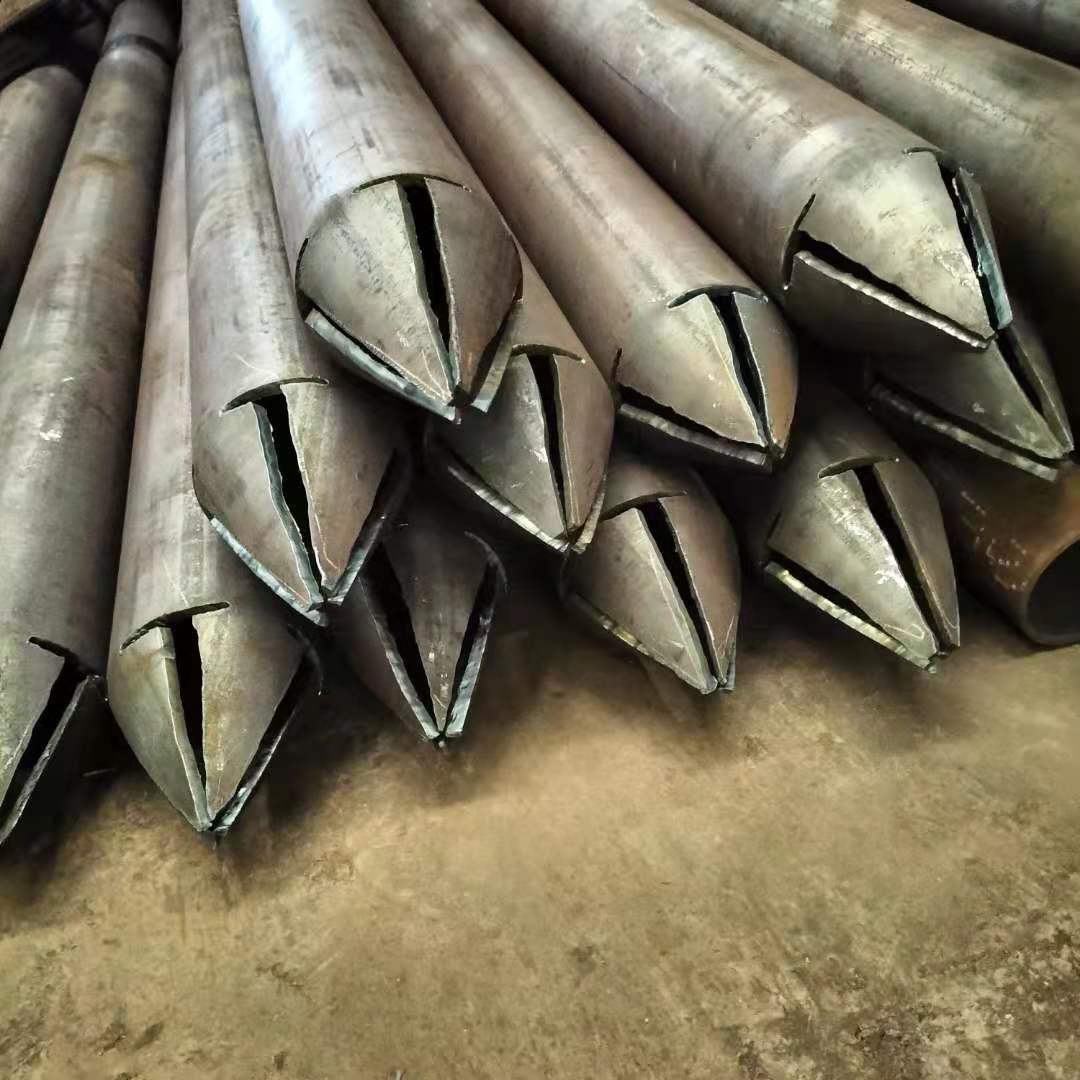 超小注浆导管现货供应隧道用管棚管钢花注浆管来图订货20钢花管