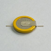 厂家3V CR1220纽扣电池两脚平行正折负贴180度带焊脚锂电池批发