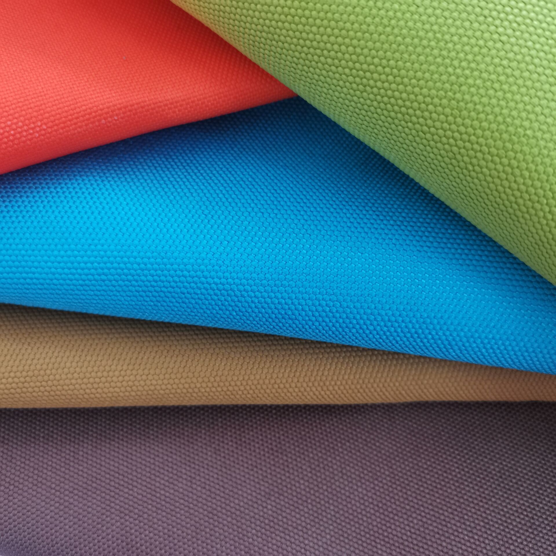 厂家批发现货牛津布料箱包多色涤纶面料抗菌600d加密pu涂层牛津布