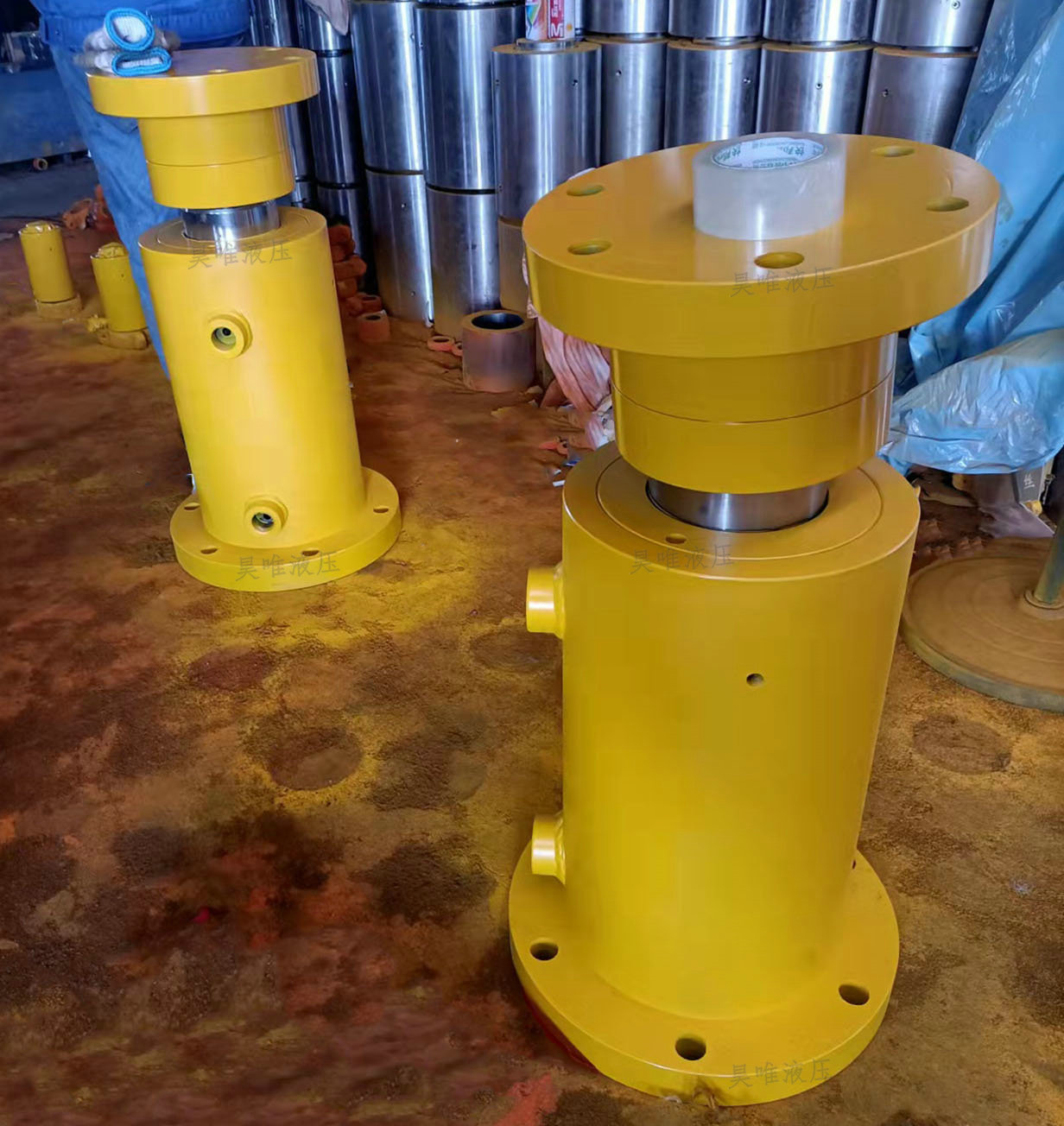 液压自锁千斤顶 电动高压起顶400t 380v电泵千斤顶螺纹保压锁紧